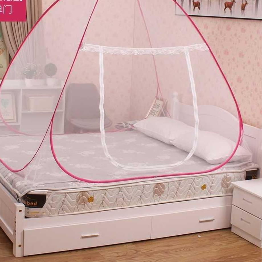 ✸ Kelambu Tidur Lipat Anti Nyamuk Import 1 Pintu ✻