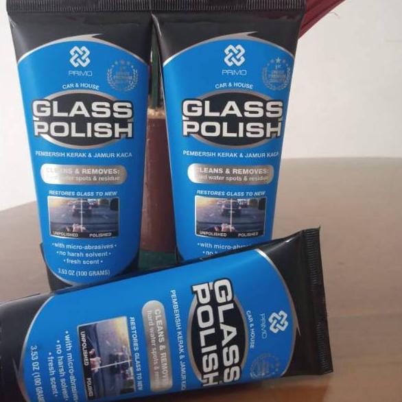 Lagi Diminati PEMBERSIH JAMUR KACA MOBIL DAN RUMAH | PRIMO GLASS POLISH 100gr