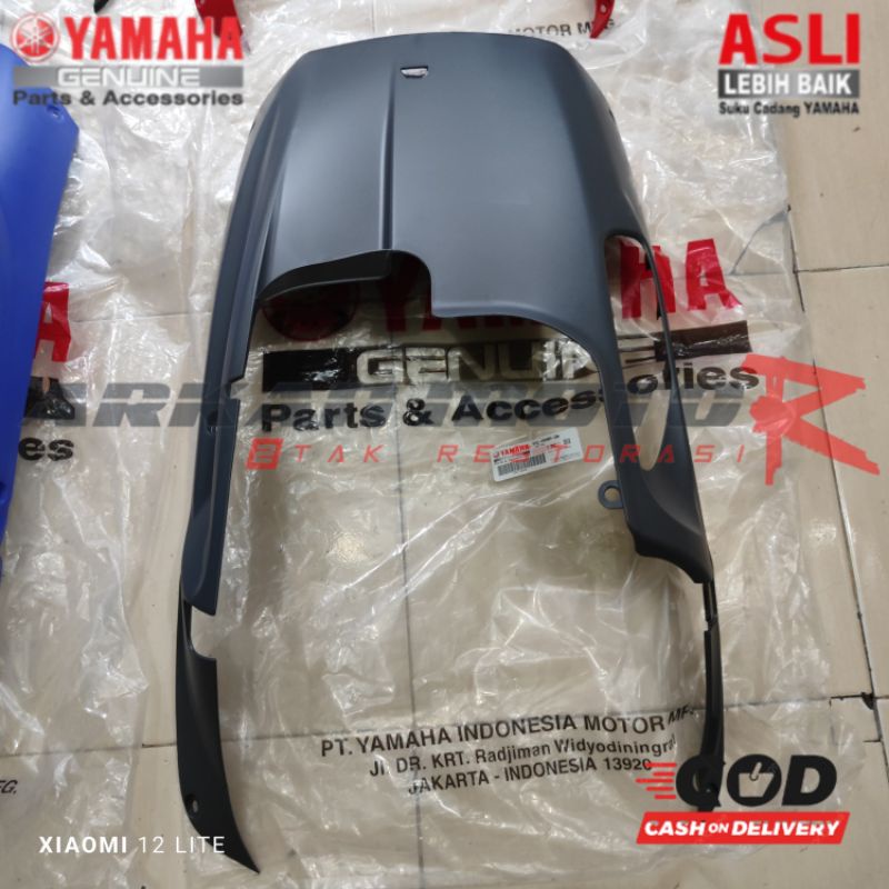 DEK KOLONG MIO SPORTY SMILE PUTIH HITAM ABU MERAH BIRU SILVER 5TL ORIGINAL YAMAHA