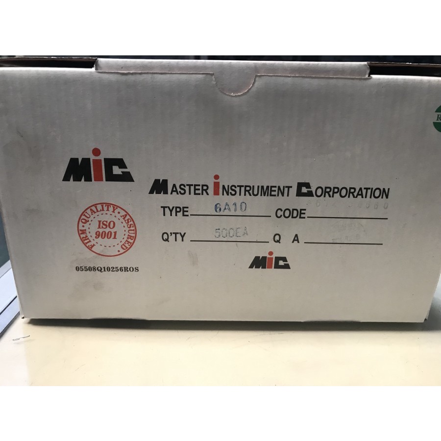 DIODA DIODE RECTIFIER 6A10 6A 10 6 AMPERE 1000V 1000 VOLT