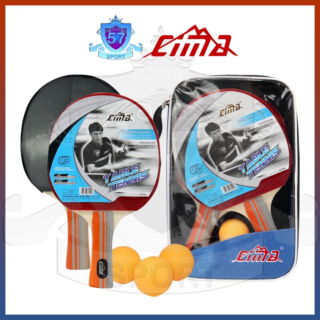 Bet Tenis Meja Cima 800 / Bat Pingpong Cima + Ball