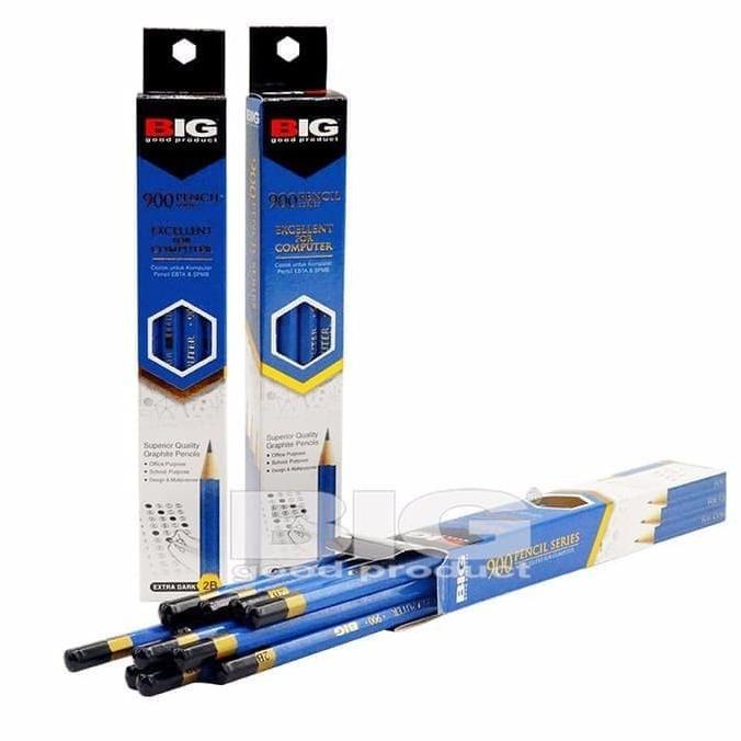

U33 PENSIL BIG 900 - 2B BIRU BIG / PACK SPECIAL PRICE ㅨ