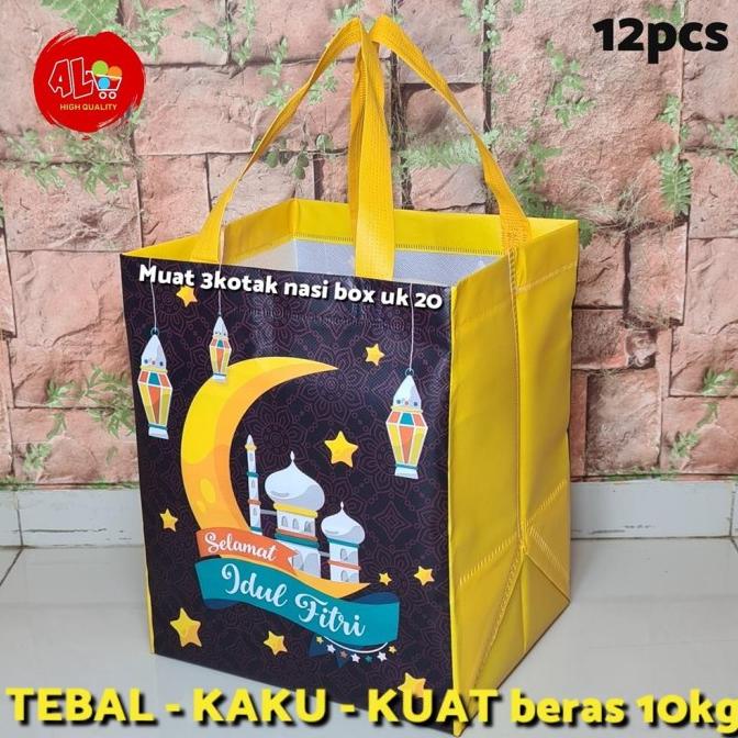 

VIRAL 12PCS TAS KAIN HAMPERS LEBARAN IDUL FITRI RAMADHAN PREMIUM MUAT HR646541T