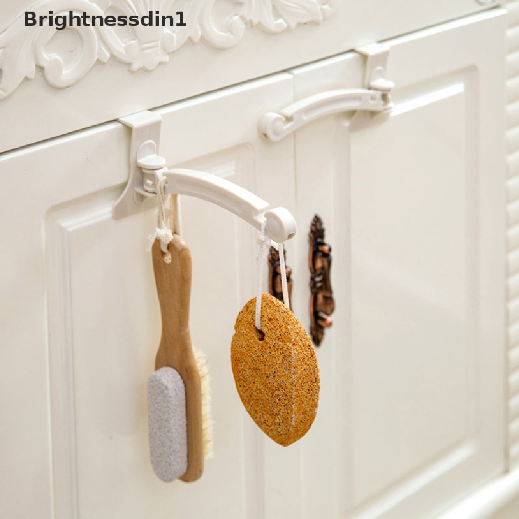 [Brightnessdin1] 2pcs Rak Gantungan Sampah Plastik Lemari Dapur Kantong Sampah Hook Hanging Holder Butik