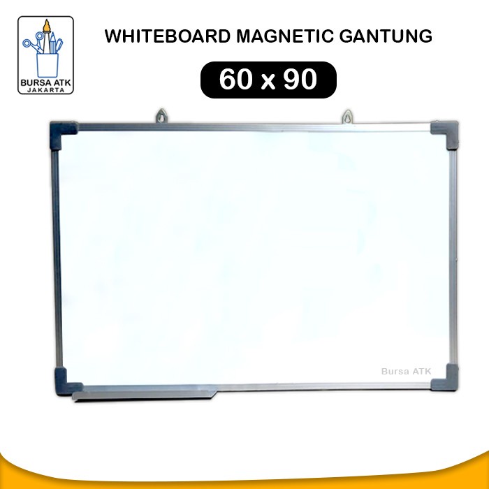 

Tuhe Whiteboard Magnetic Papan Tulis Magnetic Gantung 60 X 90