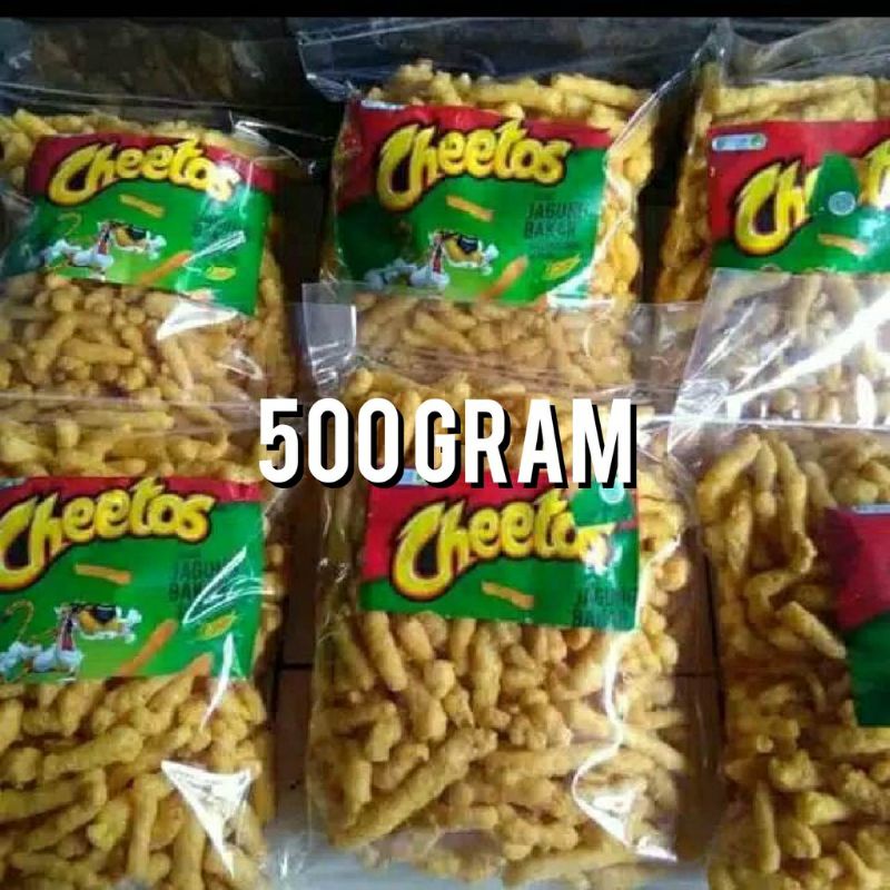 

Snack Kiloan Cheetos Jagung Bakar Dan Balado 500g