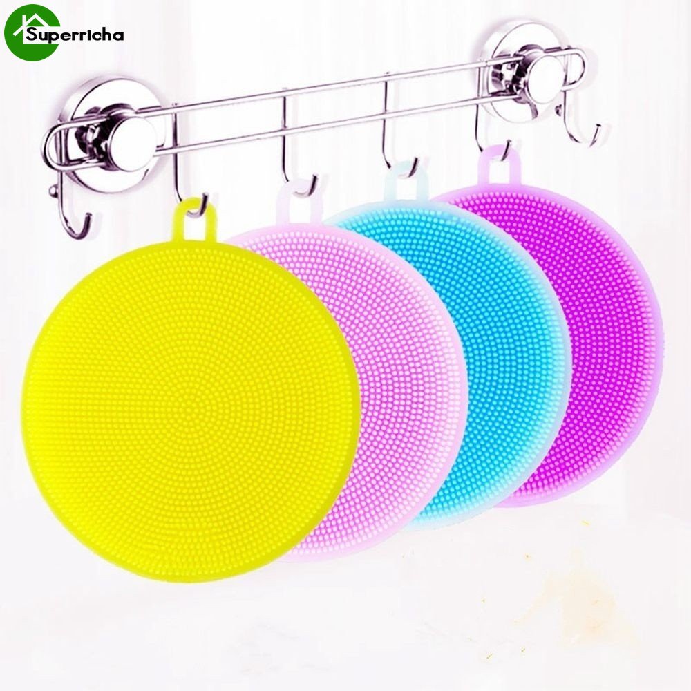 Hot Sale/Spons Cuci Piring Multifungsi Scrubber Cleaning Cleaner Brush Alat Dapur