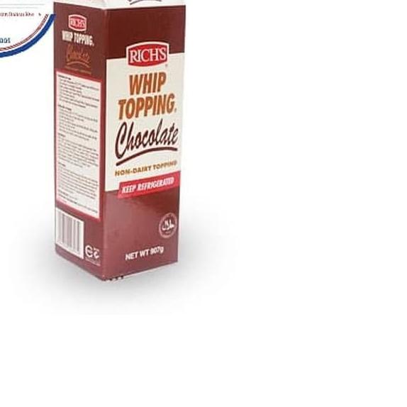 

✮ Rich Whip Topping Chocolate 907gr ✭