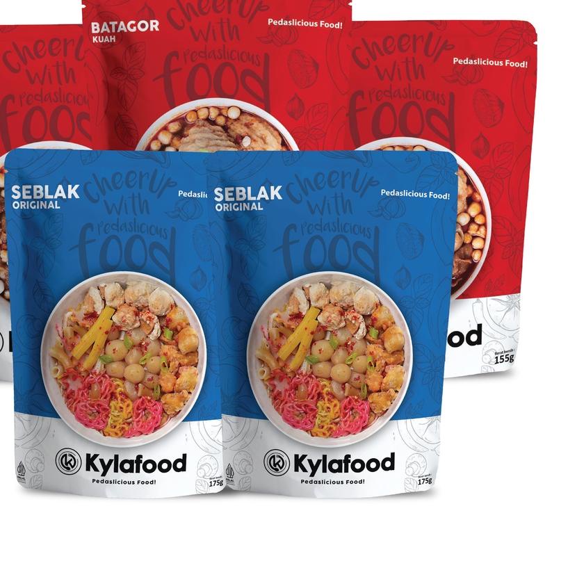 

♠ Kylafood Paket ( 3 Batagor Kuah & 2 Seblak Original ) ➷