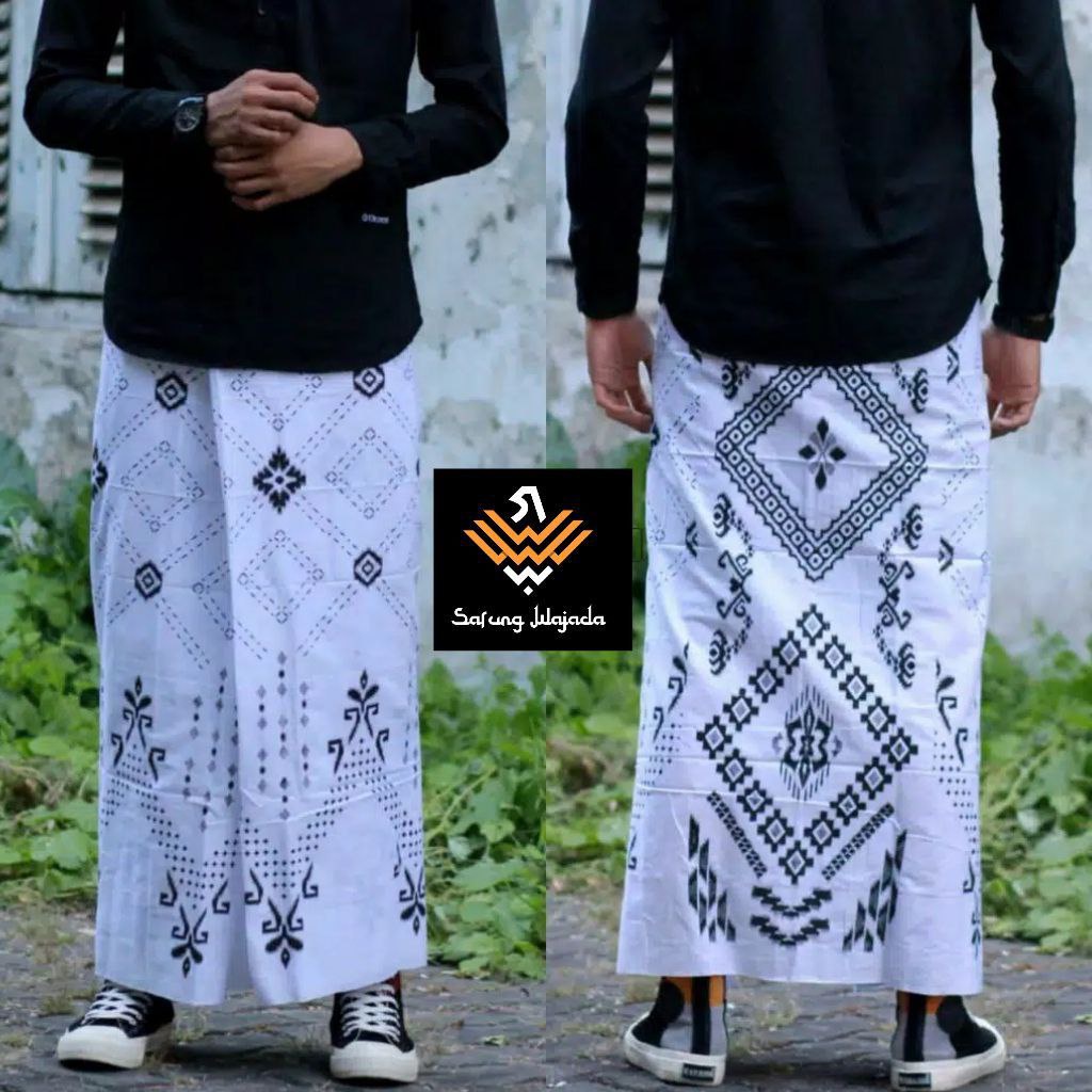 Sarung batik sarung santri wayang hanacaraka