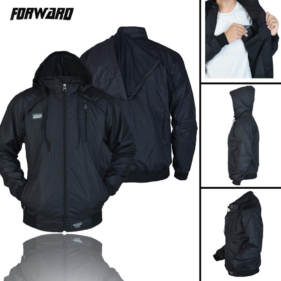 TERPERCAYA Jaket parasut pria original forward system