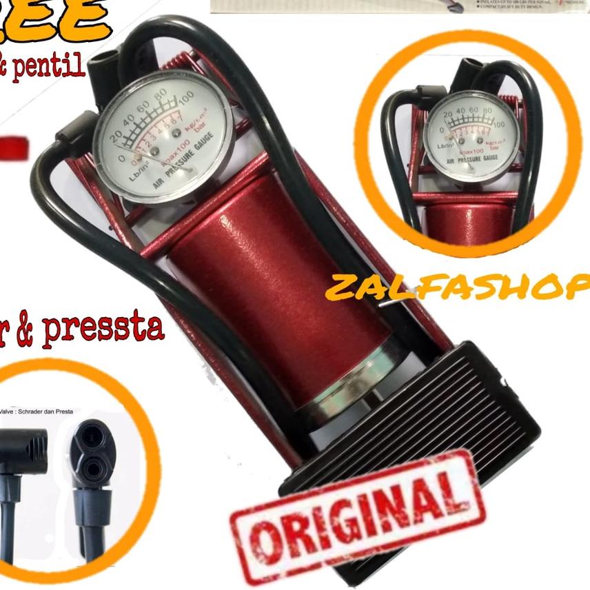 ➾ Pompa Injak Ban/pompa angin sepeda/mobil motor atau balon ✿