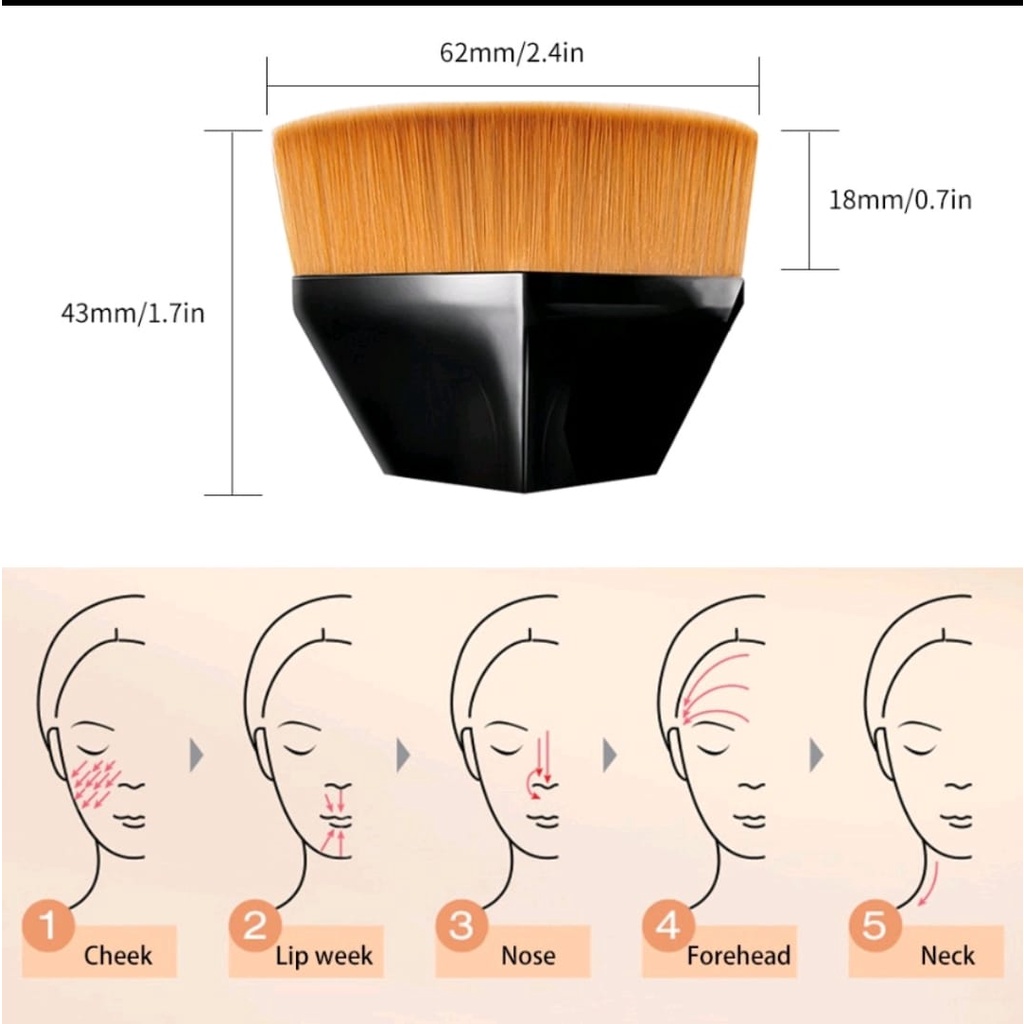 Foundation Brush Kuas Make Up