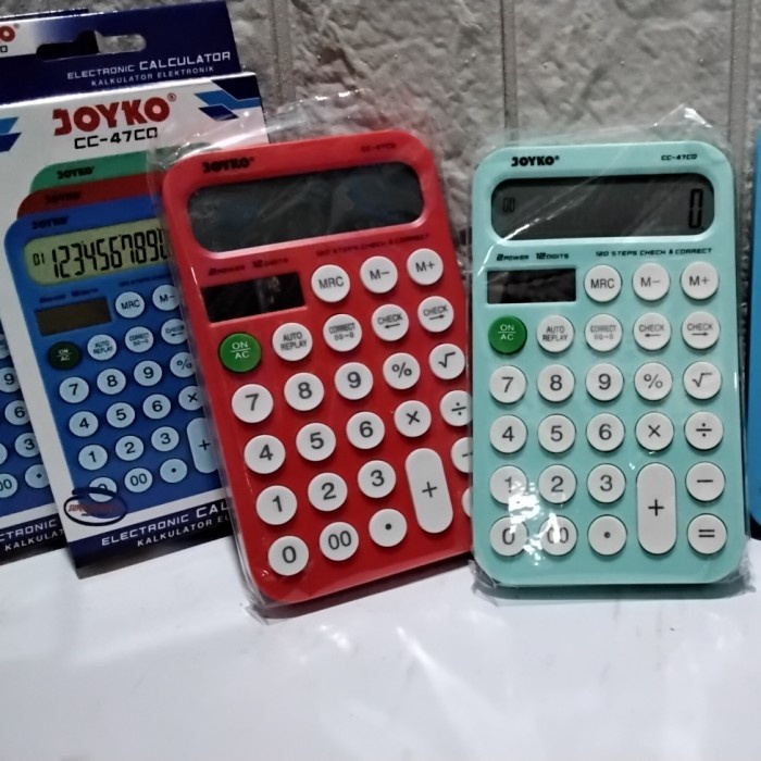 

Produk Terbaik] Calculator Joyko CC-47CO