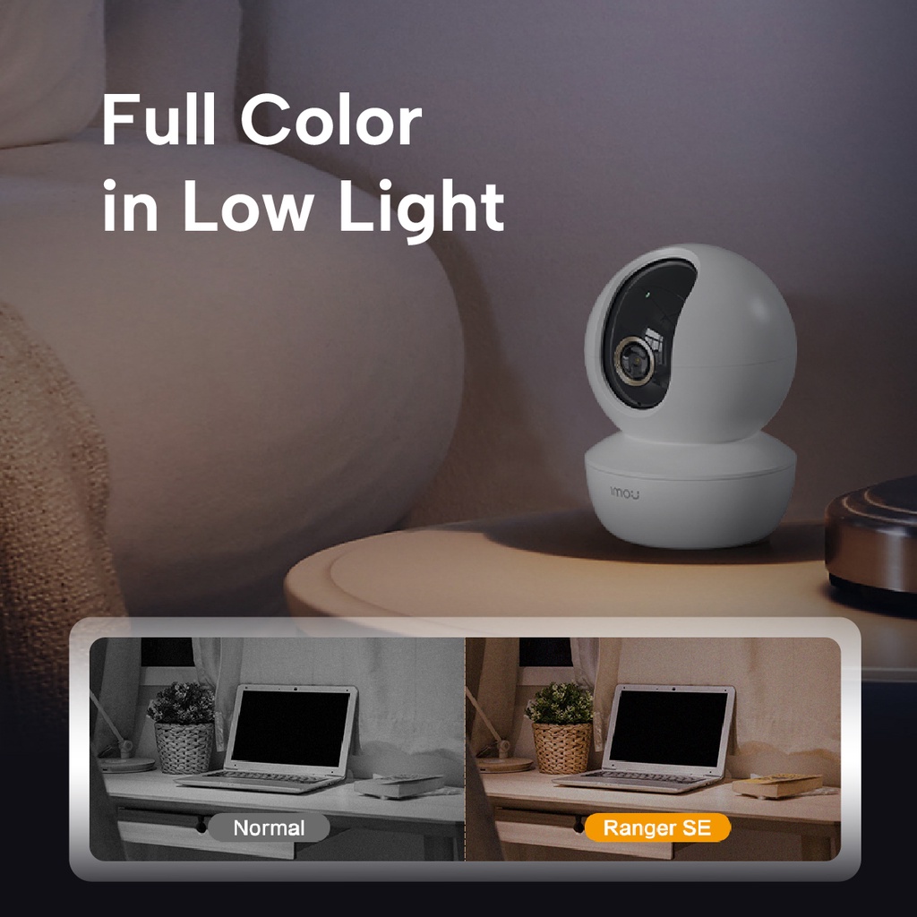 Imou Ranger SE Pan and Tilt Camera CCTV IP Indoor 1080P Human Detection and Two Way Talk