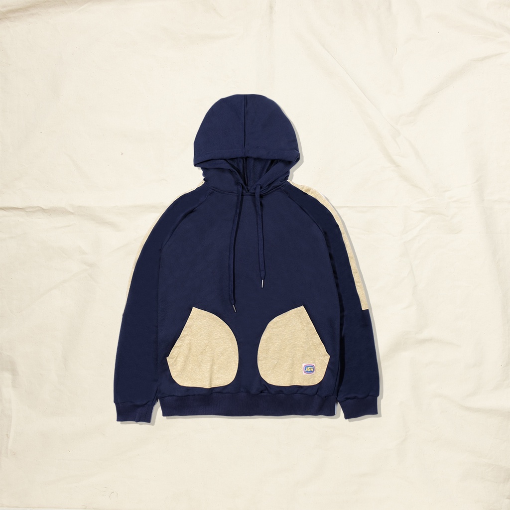 Jimmy and Martin - Jacket Sweater Two-Tone Patch - 1072