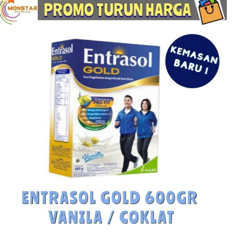 

◊ Susu Entrasol Gold 600gr Coklat vanila ❈