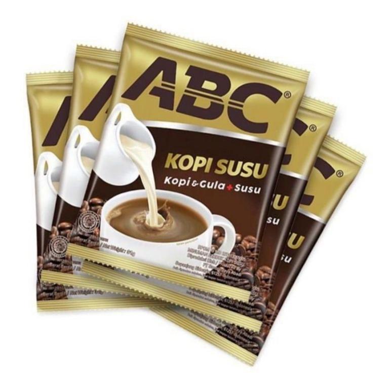 

⚡COD⚡ kopi abc kopi susu sachet ( 10 sachet / renceng )
