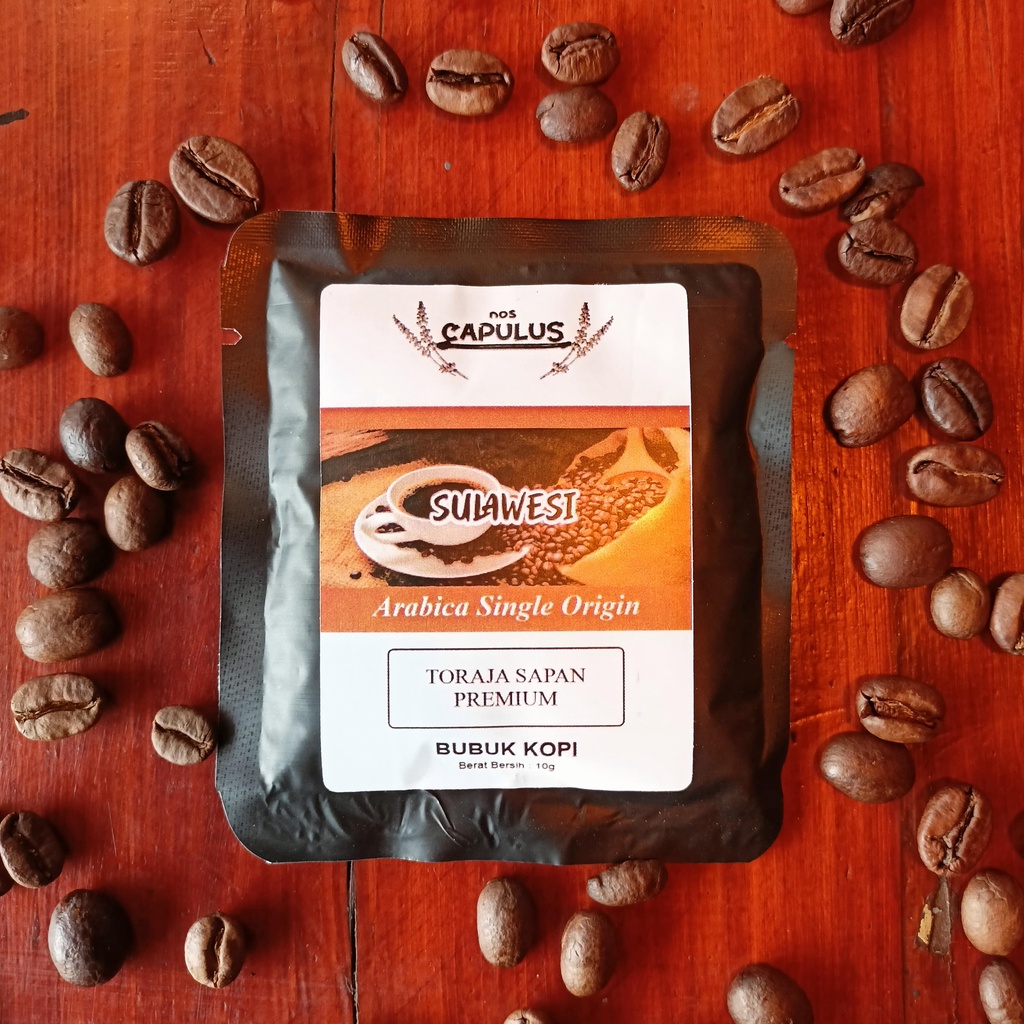 

Kopi Toraja Sapan Premium Arabika Sachet