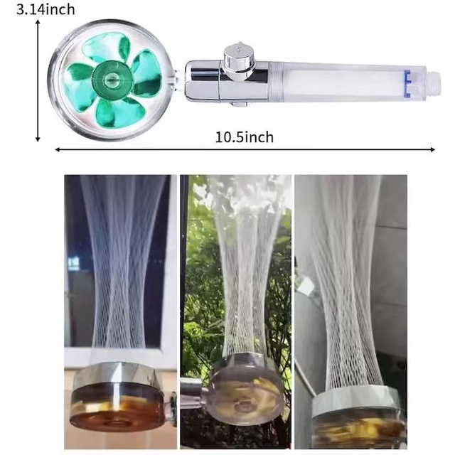 Hand ShowerHead Kepala Air Paket / Hand Shower Turbo Fan Paket Lengkap / BISA BAYAR DI TEMPAT