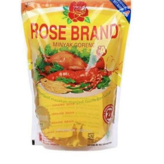 

12.12 STOK READY MINYAK GORENG ROSE BRAND POUCh 2 liter buruan