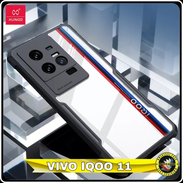 Casing VIVO IQOO 11 Soft Case IQOO11 Original UXNDD Airbag Shockproof
