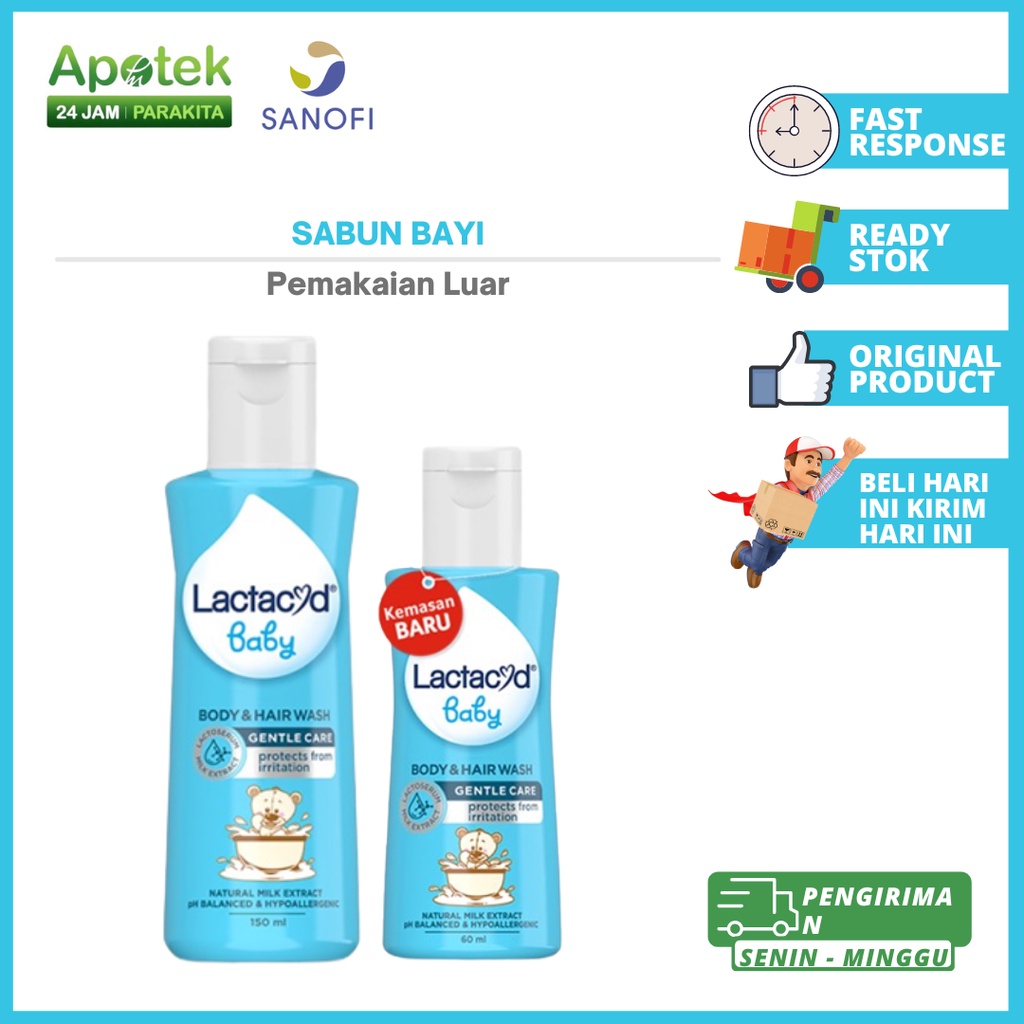Lactacyd Baby / Liquid Soap / Sabun Bayi / Sabun Baby