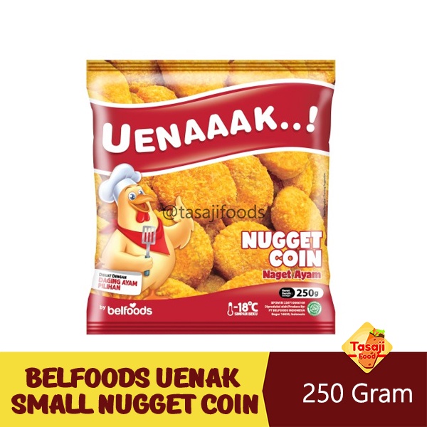 BELFOODS UENAK SMALL NUGGET COIN 250g