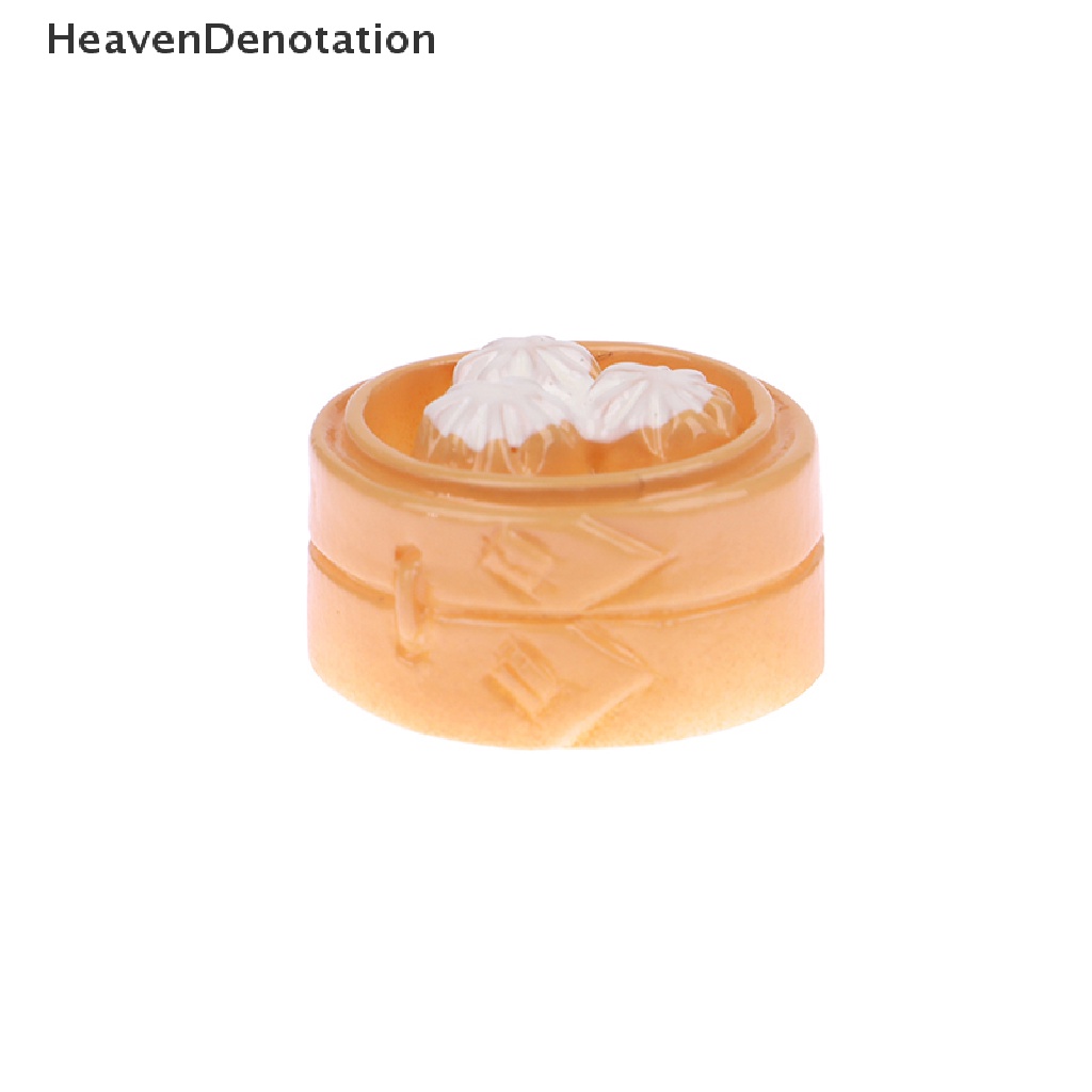[HeavenDenotation] 10pcs Mini Kukus Pangsit Mini Boneka Makanan Dekorasi Rumah Mainan Edukasi HDV