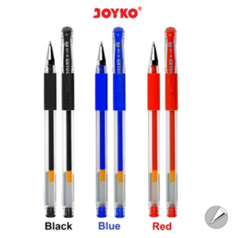 

PULPEN TAHAN AIR WATER RESISTANT GEL PEN JOYKO JK-100 0.5 mm