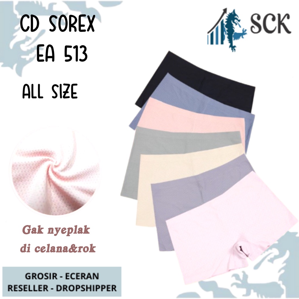 CD SOREX EA 513 SEAMLESS / Pakaian Dalam Wanita / Celana Dalam Tanpa Jahitan Tanpa Nyeplak