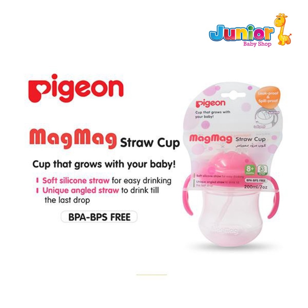 Pigeon Mag Mag Straw Cup Step 3 200ml