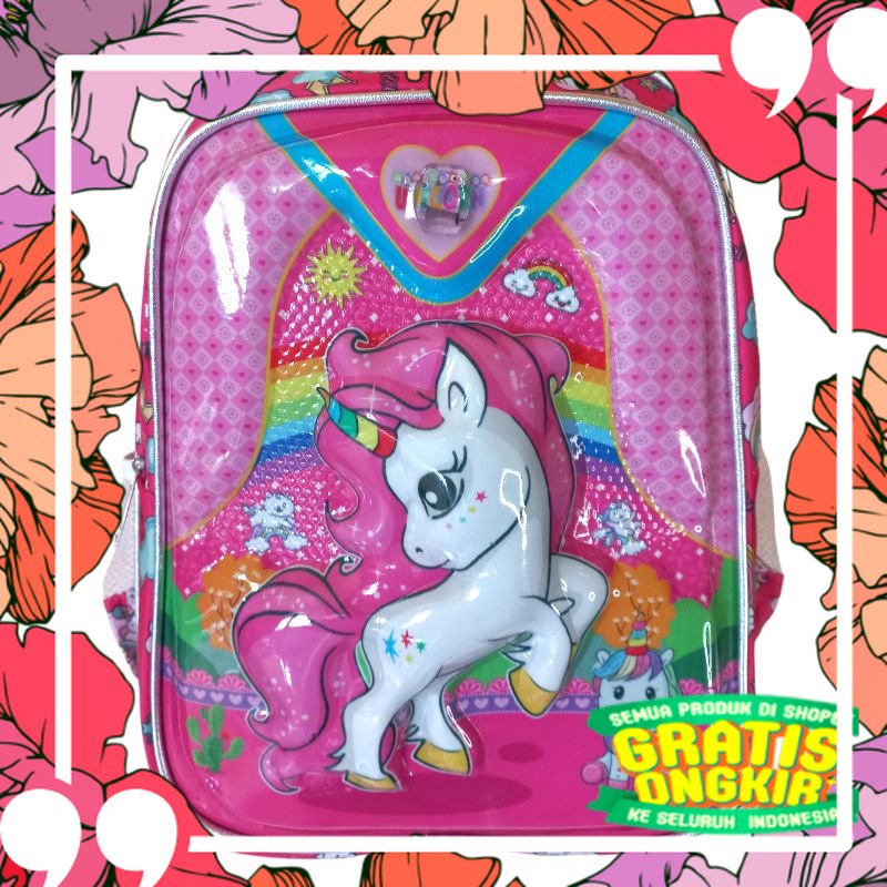 Tas anak SD TK dan PAUD tas wanita tas murah berkulitas sudah ber (LED) bisa nyala banyak varian dan