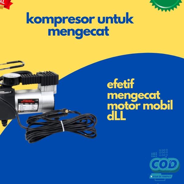 ➸ kompresor compresor mini listrik cat angin listrik body motor dan mobil  deco ☞
