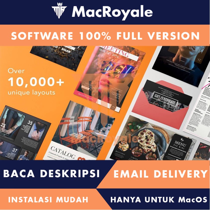 [MacOS] Templates for Pages DesiGN Full Version Lifetime Full Garansi