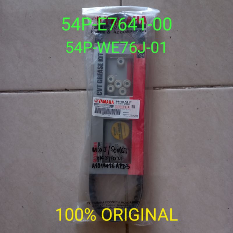 V-belt Vbelt Van Belt Fan Belt Timing Set Yamaha Mio J, Mio Soul GT  ORIGINAL YAMAHA