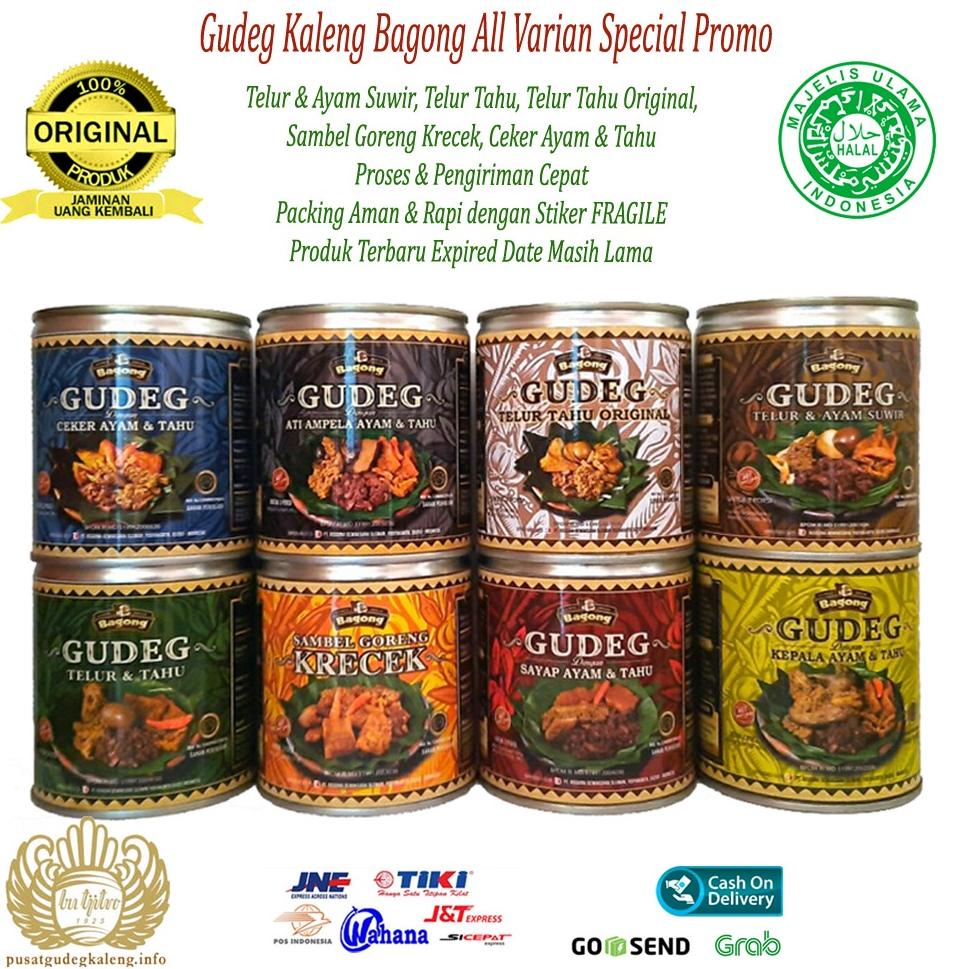 

☄️NEW✨ Gudeg Kaleng Bagong Khas Jogja All Varian Special Promo - 300Gram Perfect