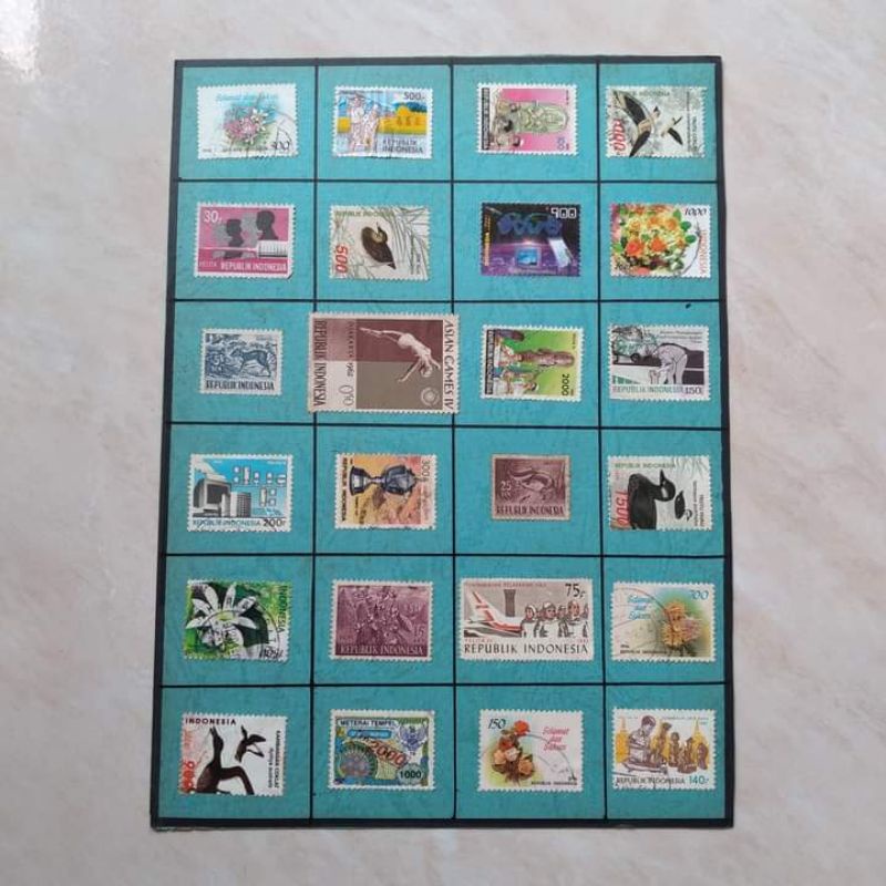 

Koleksi Prangko Indonesia Jadul Campur Set 24 Pcs - A16