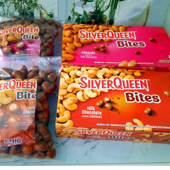 

♫ Silverqueen bites kiloan 1kg/silverqueen bites 500gram 250gram/ silverqueen mede/silverqueen almond ➳