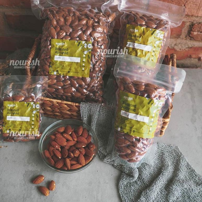 

☻ Almond Panggang Original (Roasted Almond Plain) 1kg ➶