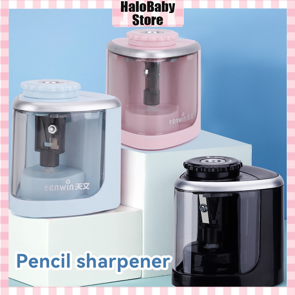 Halobaby rautan pensil elektrik / electric pencil sharpener/electric sharpener Automatic