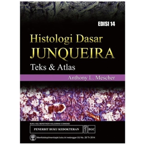 TEXTBOOK 100% ORIGINAL Histologi Dasar Junqueira Teks & Atlas 14e [BAHASA INDONESIA, SECONDHAND]