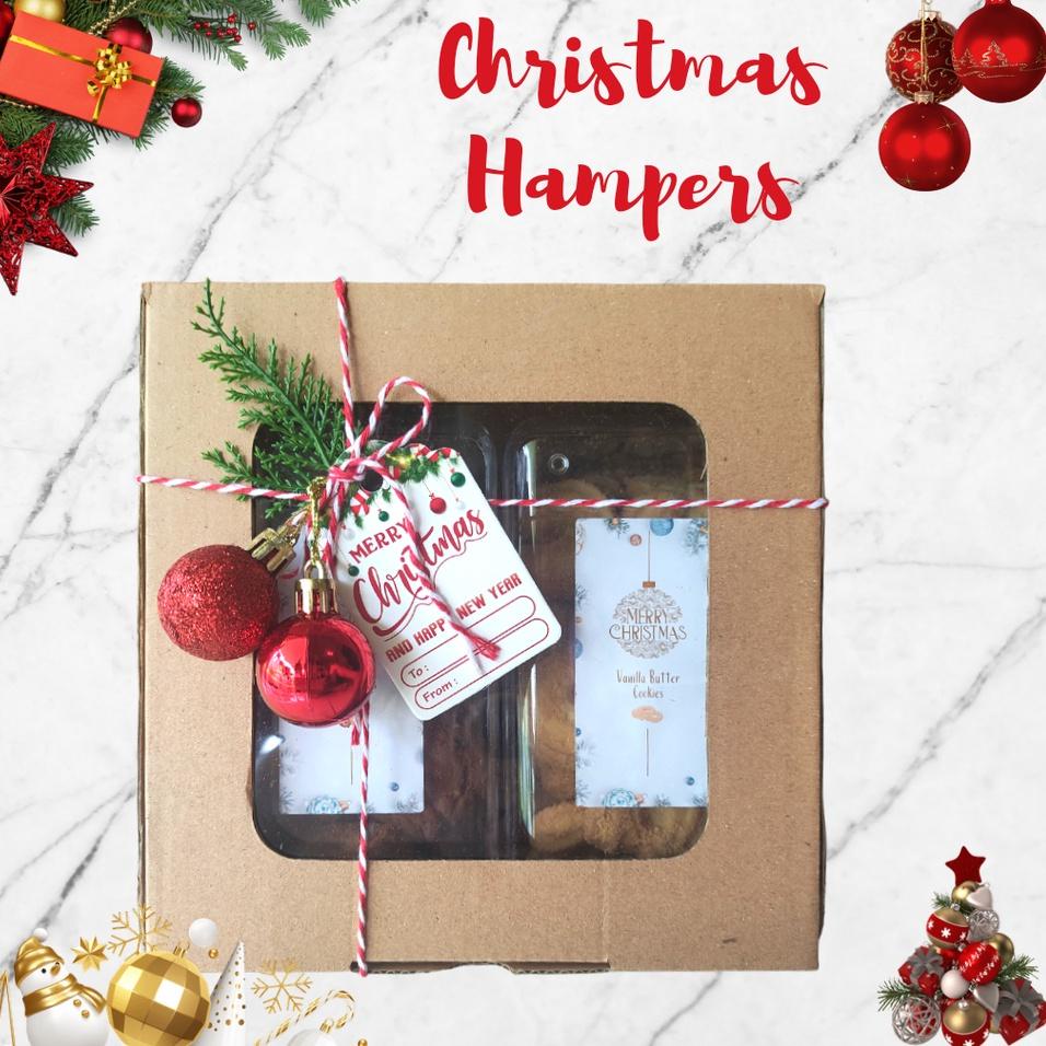 

☼ HAMPERS NATAL KADO CHRISTMAS GIFT BOX COOKIES PARCEL MAKANAN EXCLUSIVE TERMURAH!!! ✬