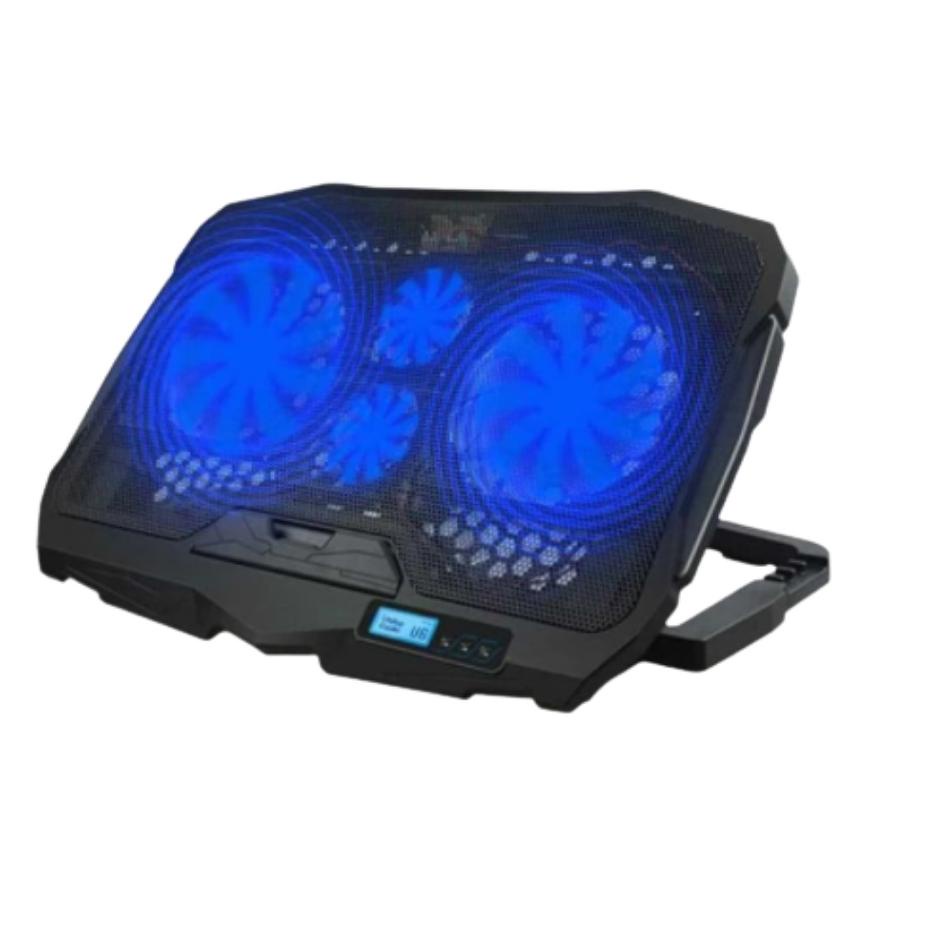 ➱ Unitech Cooler Cooling Pad Laptop 4 Fan Super Kencang S18 ➻