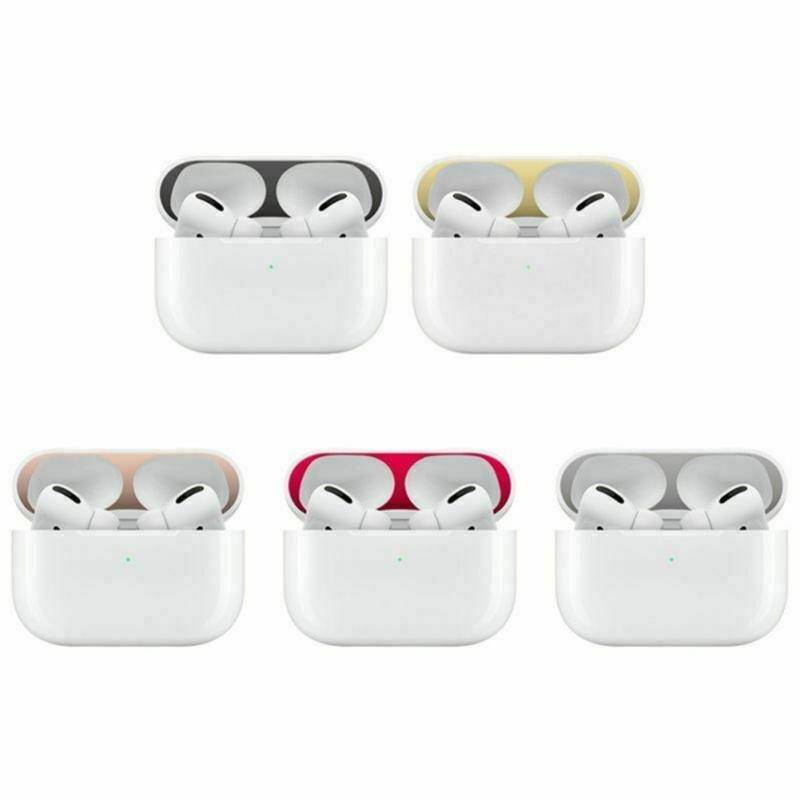 Stiker Anti Gores Debu Untuk AirPods Pro2 Metal Dust Guard Pelindung Earphone Film Untuk Airpods3 2 1 Cover Stickers