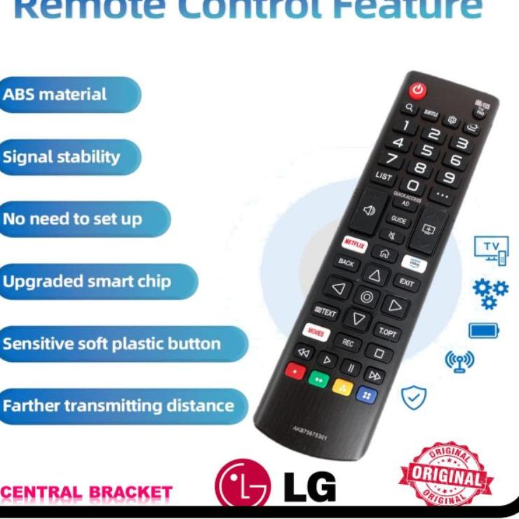 ☞ Remote tv lg remot tv lg smart tv original ✫