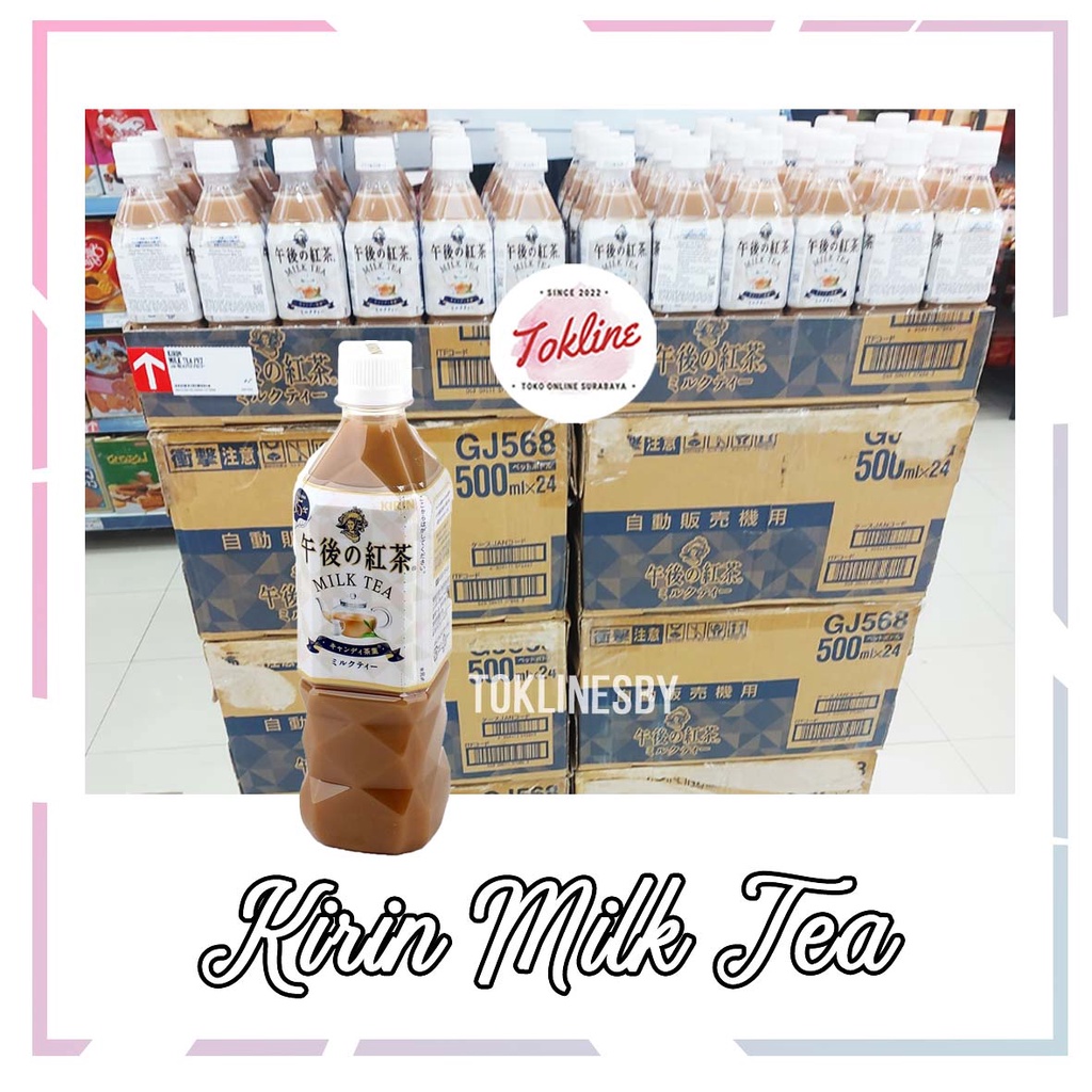 

[ 1 Karton isi 24 Botol ] Kirin Milk Tea 500ml