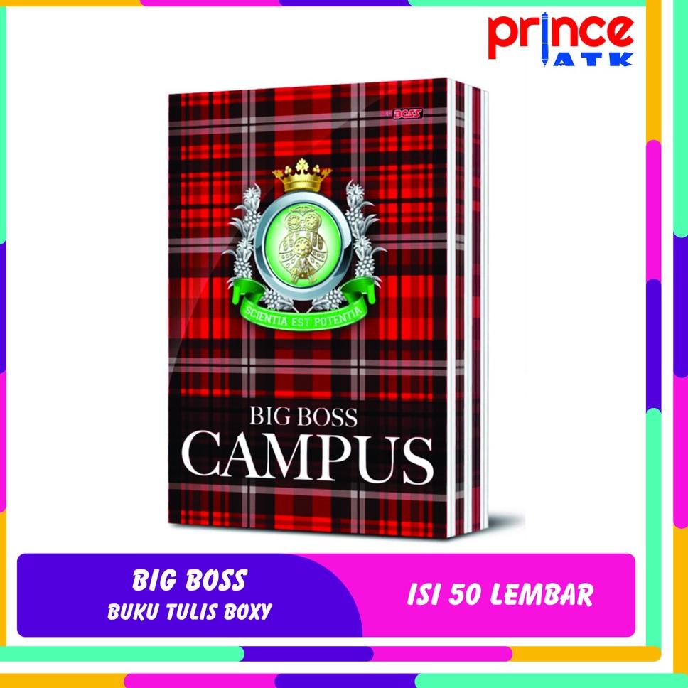 

E29 [1 PCS] BUKU TULIS BIG BOSS CAMPUS ISI 50 LEMBAR PALING DIMINATI ↫