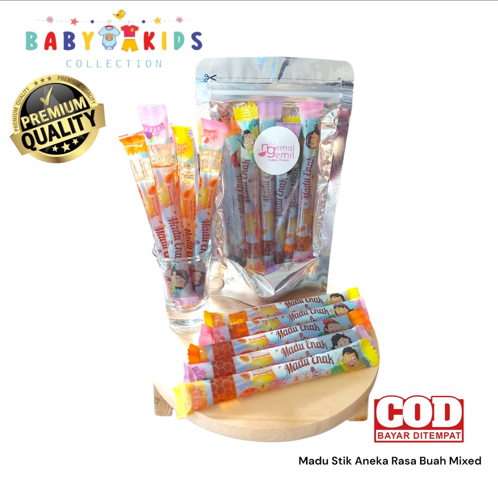

Herba Madu Stick Aneka Rasa Buah dan Original Mix Stik Madu Murni Kualitas Premium