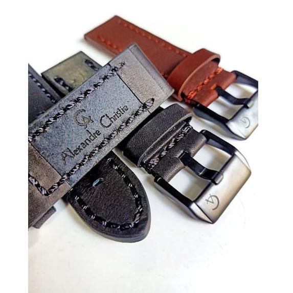 LANGSUNG ATC TALI JAM KULIT ALEXANDRE CHRISTIE ORIGINAL, STRAP KULIT ALEXANDRE CHRISTIE ORIGINAL